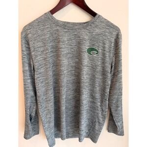 Costa Del Mar Performance Fishing Shirt Mens Medium Gray Long Sleeve UV